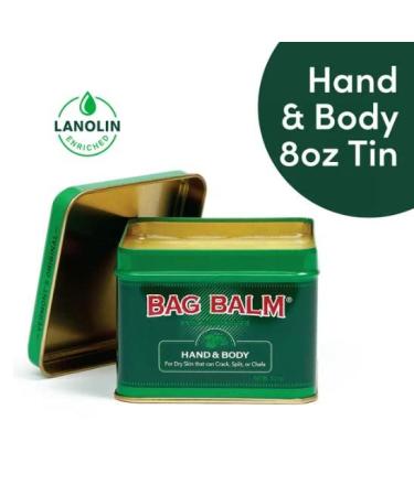 Vermont's Original Bag Balm 24oz - Moisturizer for Dry Skin, Heels, Cracked Hands, Dog Paws - Buy Online on GoSupps.com