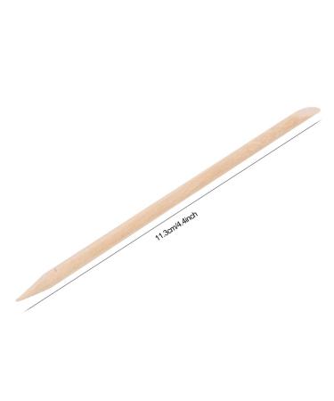 Wood Nail Stick Cuticle Pusher Lightweight And Portable Easy To Carry Long-Term Use Beauty Salon for Home(200 pieces)