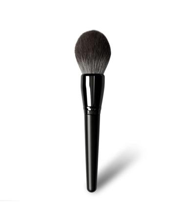 Leenchi Kabuki Brushes Premium Powder Foundation Brush Blush Synthetic Professional Mineral Buffing Liquid Blending Face Concealer Fashion Multifunction Bronzer Makeup Tools (Black), 6.8 Inch