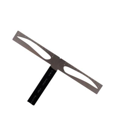 IWOWHERO Eyebrow Drawing Tool Eyebrow Ruler Brow Stencils Eyebrow Stencil Kit With Box Artifact