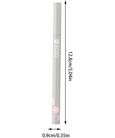 Double Tip Eyeliner - Double Eyelid Liquid Eye Liner Eyeliner Pencil Double Tip Double Eyelid With Ultra-Fine Waterproof Eyeliner Pencil For Beginner Kagrote X601# Cool Gray - Buy Online on GoSupps.com