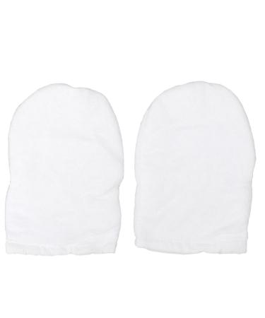 Ipetboom Set Paraffin Wax Warmer Paraffin Hand Cover Paraffin Bath Liners Foot Spa Cover Body Wash Wipes Ear Piercing Cleaning Solution Mittens Wax Mitts Whitening Hand Wax