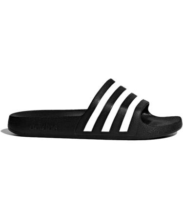 Buy adidas Aqua Adilette Slides 43 EU - Stylish Black White Slides for Men & Women | Fast International Shipping - Buy Online on GoSupps.com