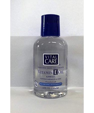 Vital Care Age Defying Vitamin E Oil 4000 IU 4oz - Skin Treatment - Buy Online on GoSupps.com