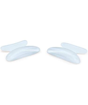 Buy 5 Pairs Silicone Nose Pads for Eyeglasses - 2.5mm Anti-Slip Soft Cushion Stickers for Sunglasses (Transparent) - International Shipping Available - Buy Online on GoSupps.com