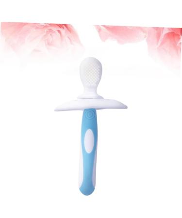 Buy Beaupretty Silicone Children's Toothbrush for Toddlers | Baby Training Brush Set - 1 Piece Blue | Soft Bristles for Gentle Oral Care - Buy Online on GoSupps.com