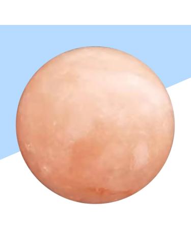 Boule de Cristal Pierre de Massage en Sel Naturel de L'Himalaya Exfoliante pour Spa Hammam 1 Pi ce Orange - Buy Online on GoSupps.com