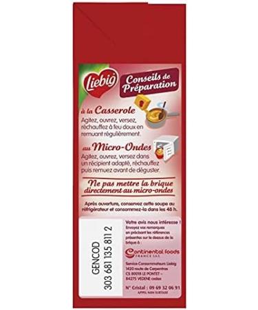  LIEBIG LIEBIG - Chinese-Style Soup with 7 Vegetables and Vermicelli 1L - Pack of 3 - Buy Online on GoSupps.com