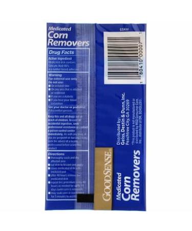 Good Sense Medicated Corn Removers - Fast and Effective Pain Relief - Buy Online on GoSupps.com
