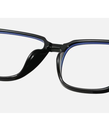 PARWANA Designer Anti Glare Blue Light Blocking Reading Glasses - Large Flat Light Mirror +250 Sand-Black Stylish Computer Readers for Eye Protection - Buy Online on GoSupps.com