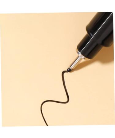 Nail Pen Nail Art Tips Builder Pen Waterproof Drawing Painting Liner Pens Extension Gel Pen Liner Pen Nail Polish Nail Brush Pen Nail Drawing Pen Manicure Abs Decorative Pen 14X1X1CM Black - Buy Online on GoSupps.com