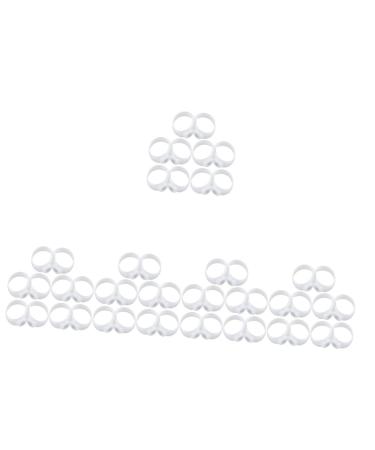 25 Pairs Toe Ring Toe Acupoint Ring Elastic Band Toe Cover Magnetic Acupoint Covers Toe Use Acupoint Supply Toe Magnetic Covers Female Acupoint Rings Practical Acupoint Ring