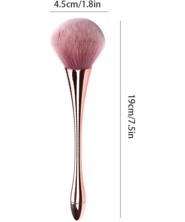 Makeup Brush Manicure Brush Nail Dust Brush Professional Makeup Powder Brush Tool for Blush Bronzer Highlight Powder professional brush - Buy Online on GoSupps.com