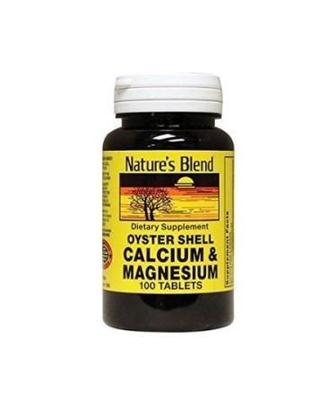 Nature's Blend Oyster Shell Calcium Magnesium - Buy Online on GoSupps.com