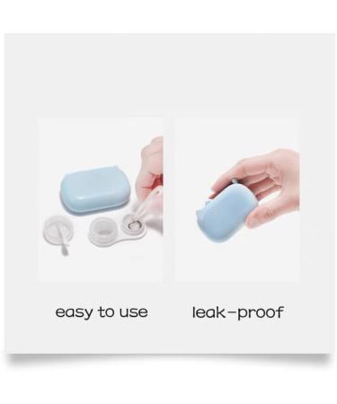 Cute Cat Contact Lens Case Box with Mirror | Portable Travel Kit with Tweezers | Ideal for Home & Office - International Shipping Available - Buy Online on GoSupps.com
