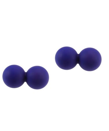 Ulechnovo 2st acupressure foot massage mobility peanut answer silicone roll self-massage massage ball peanut yoga roll peanut ball peanut ball massage ball fascia ball fitness