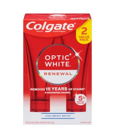 Colgate Renewal High Impact White 3oz 2pk