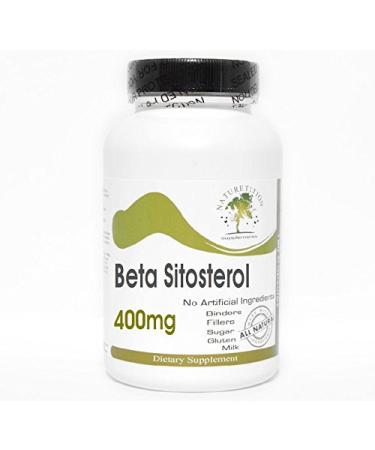 Beta Sitosterol 400mg 180 Capsules - No Additives Naturetition Supplements