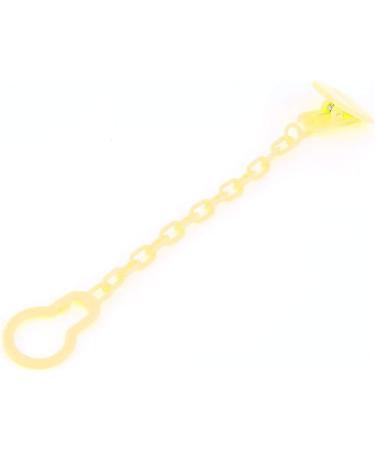 Greattangle Baby Nipple Pacifier Chain Clips - Bite Ring & Feeding Accessories - Yellow Bear Design for Fruit & Vegetable Care - Buy Online on GoSupps.com