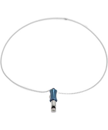 NxtLevel Anxiety Necklace Tool Accessories Whistle Unleashes Serene Tones Steel Utensils Elevate Mindfulness Experience Sleep Assist Sound Machines (Blue) - Buy Online on GoSupps.com