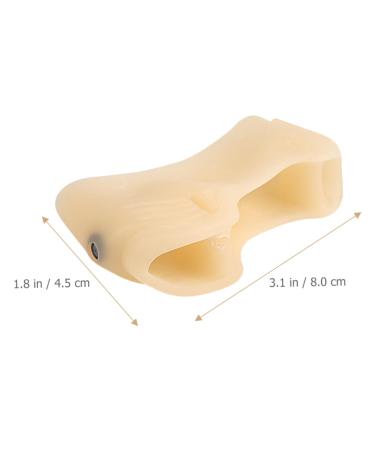 Healeved Magnetic Toe Splitter & Protector for Big Toe - 1 Pair | Orthotic Separator and Stretcher with Magnets | Toe Brace for Feet Alignment - Buy Online on GoSupps.com