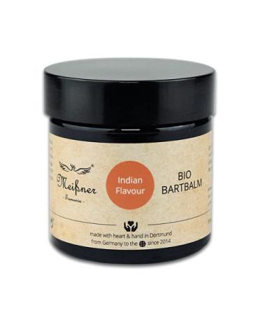 Meissner Tremonia Meißner Tremonia Organic beard balm made from highquality organic vegetable oils cocoa butter sheb butter coconut oil castor oil jojoba oil and argan oil for your beardbeard care 60 ml Indian Flavor