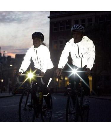 Proviz Women's Reflect 360+ Jacket - Silver-Grey | High Visibility Waterproof Ideal for Cycling & Running | International Shipping Available - Buy Online on GoSupps.com