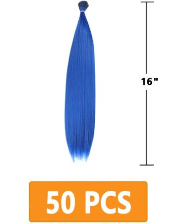 Handmade Blue Hair Extensions Headdress for Party Costume - 16 inch - BZ260 GBBZ260 - Buy Online on GoSupps.com
