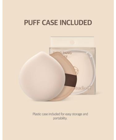 PangPang Makeup Sponge Puff - 2.2" Korean Foundation & Powder Puff | Fluffy Latex Cushion for Flawless Makeup Application - Buy Online on GoSupps.com