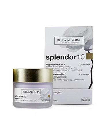BELLA AURORA Splendor 10 Night Cream Anti-Ageing Treatment 50ml