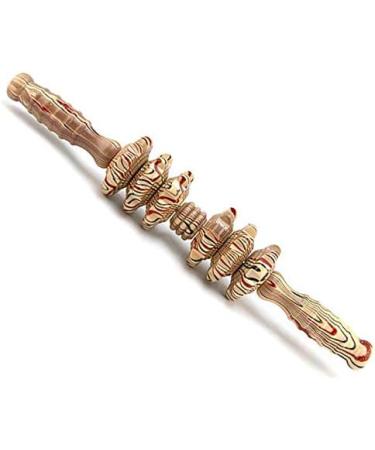 LAXED 6 Roller Massage Stick - Body Therapy Massager for Muscle Relief & Sciatica Pain Relief - Buy Online on GoSupps.com