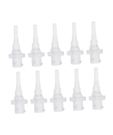 BEBEMOKO 10pcs Disposable Ear Cleaning Tips Safe Replacement Nozzles for Ear Washers Gentle Care Tool Wax Removal Tips