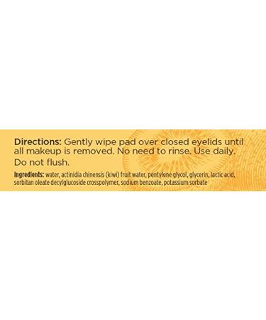 Burt's Bees Eye Makeup Remover Pads 35 Count - Gentle & Effective Removal (Pack of 1) - Buy Online on GoSupps.com