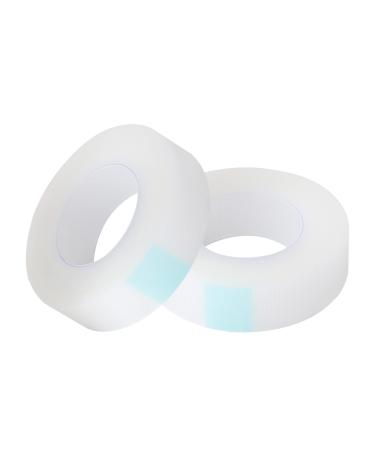Transparent Medical Tape Packs of 6 Rolls Surgical Tape with Gentle Adhesion for Sensitive Skin for Wound Care Tubing First Aid Supplies