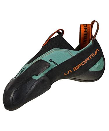 La Sportiva Mens Mantra Rock Climbing Shoes 8.5-9 Arctic/Flame