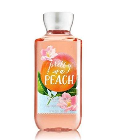 Bath & Body Works Shea & Vitamin E Shower Gel Pretty as a Peach Peach 10 Fl Oz (Pack of 1)