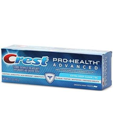 Crest Pro Health Toothpaste Advanced Extra Deep Clean 3.5 oz - International Shipping Available - Buy Online on GoSupps.com