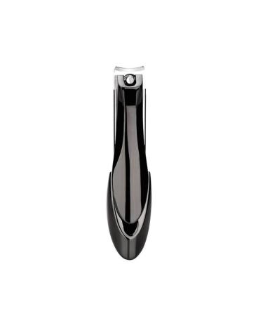 HCHGJKN Nail Clippers Boxed 2-piece set Nail clippers and nail clippers stainless steel single multifunctional anti-splash nail clippers set(Schwarz) Black