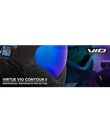 Virtue VIO Contour II Paintball Goggles/Masks - Graphic Black Ice, Dual Pane Thermal Anti-Fog Lenses - Buy Online on GoSupps.com