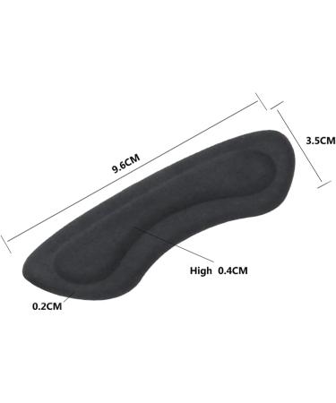 Black & Khaki Heel Grips Liners - Self-Adhesive Shoe Inserts for Men & Women | Anti-Blister Cushion Pads 6 Pairs - ZPYOU - Buy Online on GoSupps.com