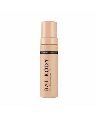 Bali Body Self-Tanning Mousse - Ultra Dark | Deep Bronzed Shade Streak-Free Green Based Tinted Self-Tanner for All Skin Types | 100% Vegan Cruelty Free Australian Made (200 ml/6.7 fl oz)