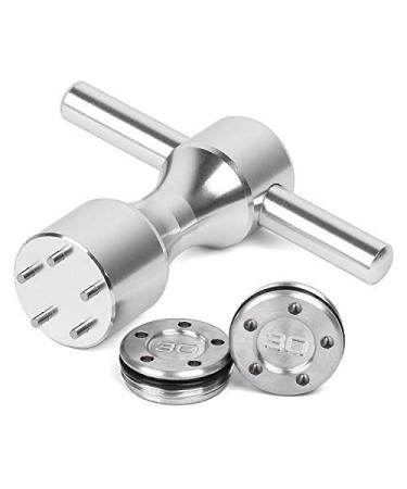 GOTOTU GOLF weights 2 pieces 5 g - 40 g golf weight wrenches KIT Suitable for Titleist Scotty Cameron Putter Newport (2 pieces 25 g + wrench) 2 pieces 25g + wrench - Buy Online on GoSupps.com