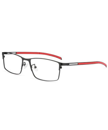 Valuable light reading glasses for men and women reading glasses photochrome HD glasses with a comfortable frame UV400 radiation protection glare protection (color: black size: +1.25) +1.25 black