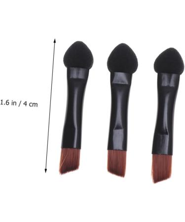 FOMIYES Eyebrow Brush 60 pcs eye shadow short eyeshadow brush sponge applicator double sided makeup - Buy Online on GoSupps.com