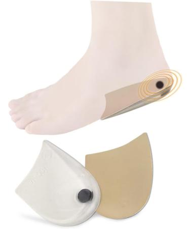 NOLITOY Heel Correction Insoles - 2 Pairs Half Heel Lift Inserts for Comfort & Support - Ideal for Shoe Pads - International Shipping Available - Buy Online on GoSupps.com