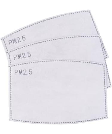 PM2.5 Face Mask Filters with Activated Carbon - 5 Layers for Work, Home, and Social Gatherings - Buy Online on GoSupps.com