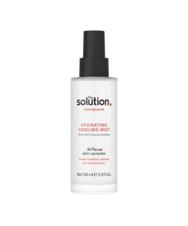 The Solution Menopause Hydrating Cooling Mist (100ml). Dermatologically Tested Hydrating Face Mist Cooling Face Mist Spray Hydrating Vegan & Cruelty Free Face Hydrating Mist for Hot Flushes Relief