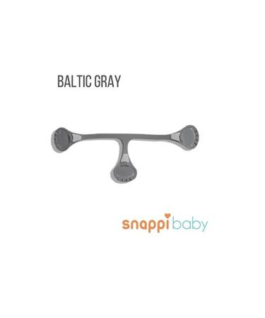 Snappi Cloth Diaper Clips - 3 Count Pack | Replaces Diaper Pins | For Cloth Prefolds & Flatfolds | Gray/Green/Purple - Buy Online on GoSupps.com