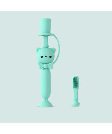 Minkissy Baby Toothbrush - Soft Bristle Infant Finger Brush for Newborn Oral Care Toddler Training & Cartoon Design - Buy Online on GoSupps.com