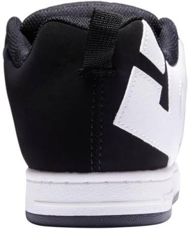 DC Shoes Men's Court Graffik Sneaker 39 EU Black - Buy Stylish and Comfortable Sneakers Online International Shipping Available - Buy Online on GoSupps.com